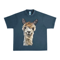 Midnight Navy alpaca Urban Heavy Tee - BarkalooDesign