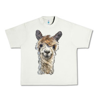 Pistachio alpaca Urban Heavy Tee - BarkalooDesign
