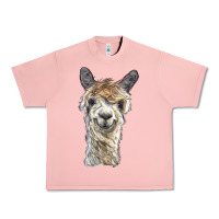 Salmon alpaca Urban Heavy Tee - BarkalooDesign