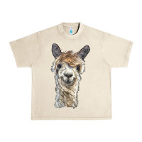 Sandshell alpaca Urban Heavy Tee - BarkalooDesign