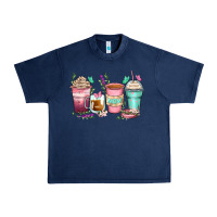 Navy mom coffee cups Urban Heavy Tee - Zillion Design Studio