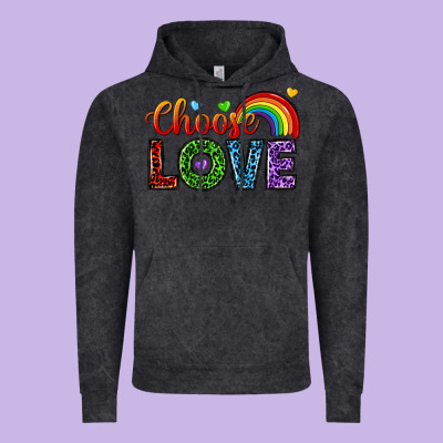 Vintage Hoodie choose love