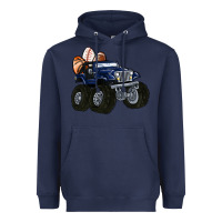 Navy easter sports Heavyweight Hoodie - MaliasSmallBusiness