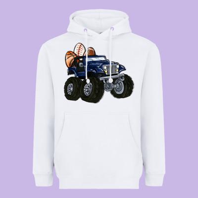 Easter Sports Heavyweight Hoodie Designed By Maliassmallbusiness