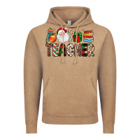 Vintage Coffee teacher christmas Vintage Hoodie - JahusDesignShop