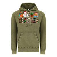 Vintage Olive teacher christmas Vintage Hoodie - JahusDesignShop