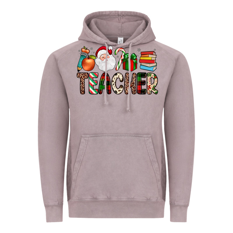 Teacher Christmas Vintage Hoodie by JahusDesignShop | Teevron