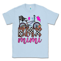 Dusty Blue bmx mimi Classic Tee - JahusDesignShop