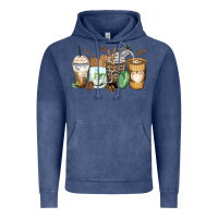 Vintage Denim latte coffee cups Vintage Hoodie - Zillion Design Studio