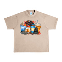 French Oak monster truck coffee cups Urban Heavy Tee - Zillion Design Studio