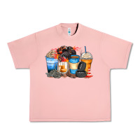 Salmon monster truck coffee cups Urban Heavy Tee - Zillion Design Studio