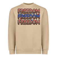Mushroom freedom freedom freedom Heavyweight Sweatshirt - Zillion Design Studio