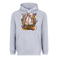 Heather Grey easter basket sports Heavyweight Hoodie - MaliasSmallBusiness