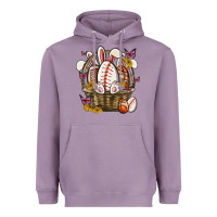 Lavender easter basket sports Heavyweight Hoodie - MaliasSmallBusiness