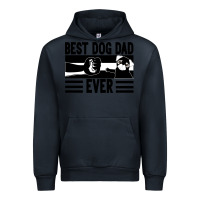 Navy Best dog dad ever Urban Hoodie - Bettercallsaul