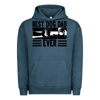 Pigment Midnight Navy Best dog dad ever Urban Hoodie - Bettercallsaul