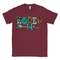 Burgundy rodeo life with gemstone Classic Tee - AdoDesignShop