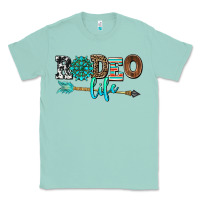 Seafoam rodeo life with gemstone Classic Tee - AdoDesignShop