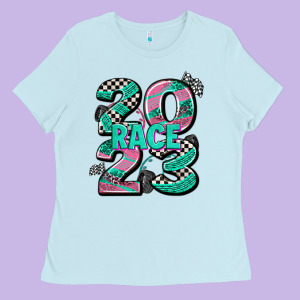 Race  2023 Ladies Tee Designed By Adodesignshop