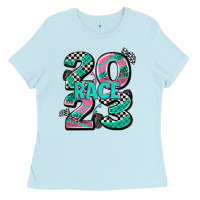 Baby Blue race  2023 Ladies Tee - AdoDesignShop