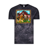 Cloud Black farm life Vintage Tee - Zillion Design Studio