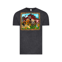 Vintage Black farm life Vintage Tee - Zillion Design Studio