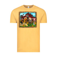 Vintage Mustard farm life Vintage Tee - Zillion Design Studio