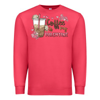 Cardinal coffee is my valentine Premium Sweatshirt - MaliasSmallBusiness