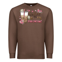 Chestnut coffee is my valentine Premium Sweatshirt - MaliasSmallBusiness