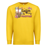 Lemon coffee is my valentine Premium Sweatshirt - MaliasSmallBusiness