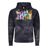 Cloud Black easter coffee cups Vintage Hoodie - Zillion Design Studio