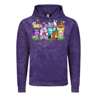 Cloud Purple easter coffee cups Vintage Hoodie - Zillion Design Studio