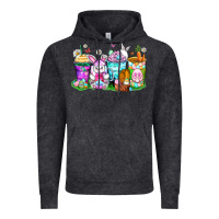 Vintage Black easter coffee cups Vintage Hoodie - Zillion Design Studio