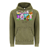 Vintage Olive easter coffee cups Vintage Hoodie - Zillion Design Studio