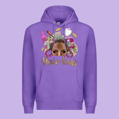 Hair Boss Afro Messy Bun With Money Bbs Premium Hoodie Designed By Bundleandbundleshop