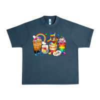 Midnight Navy pride coffee cups Urban Heavy Tee - Zillion Design Studio