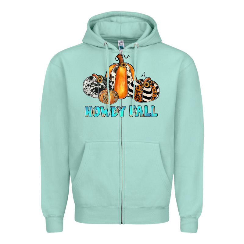 Howdy Fall Zipper Hoodie by JahusDesignShop | Teevron