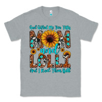 Heather Grey god gifted me two titles mom and lolli  and i rock Classic Tee - JahusDesignShop