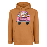 Meerkat easter bunny and truck Heavyweight Hoodie - MaliasSmallBusiness