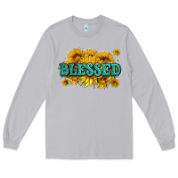 Moon Dust glitter blessed with sunflowers Long Sleeve Tee - AdoDesignShop