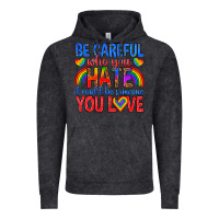 Vintage Black be careful who you hate it could  be someone you l Vintage Hoodie - texasbilliewilder