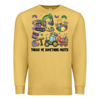 Antique Gold throw me something mister Premium Sweatshirt - MaliasSmallBusiness