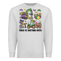 Dove Grey throw me something mister Premium Sweatshirt - MaliasSmallBusiness
