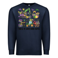 Navy throw me something mister Premium Sweatshirt - MaliasSmallBusiness
