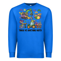 True Royal throw me something mister Premium Sweatshirt - MaliasSmallBusiness