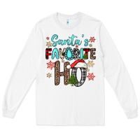 White santa s favorite ho Long Sleeve Tee - JahusDesignShop