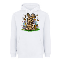 White western floral bunny Heavyweight Hoodie - MaliasSmallBusiness