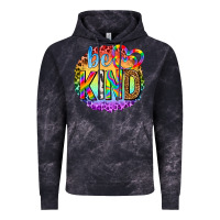 Cloud Black be kind with heart ballons Vintage Hoodie - texasbilliewilder
