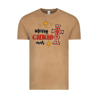 Vintage Camel merry christmas cross Vintage Tee - RanaPortraitStore