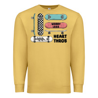 Antique Gold worry less Premium Sweatshirt - MaliasSmallBusiness